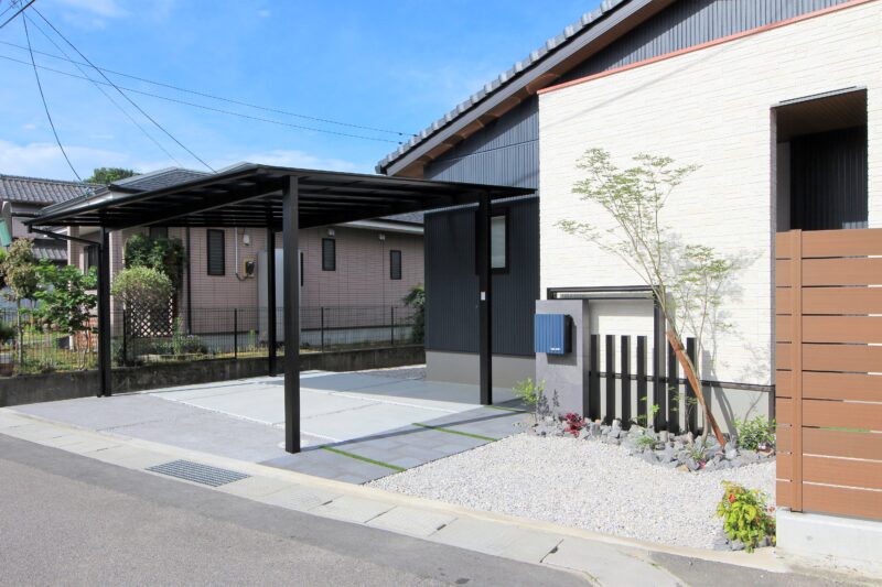 アーキスルーでお洒落にデザイン　　愛媛県 新居浜市 外構 エクステリア工事